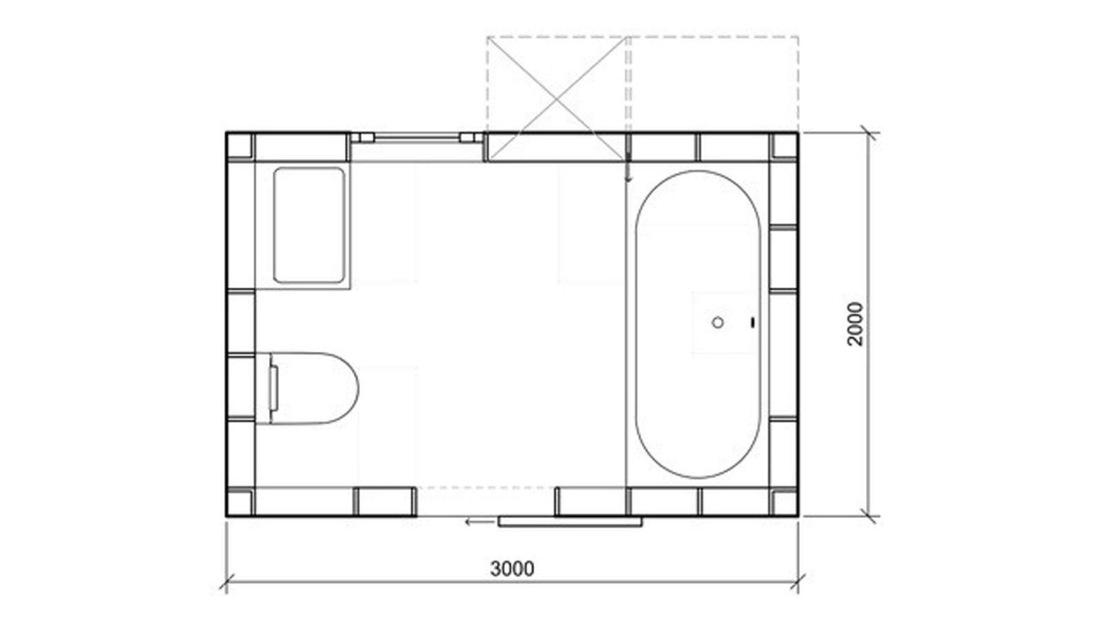 Půdorys koupelny, Nimi Attanayake Půdorys koupelny, Nimi Attanayake