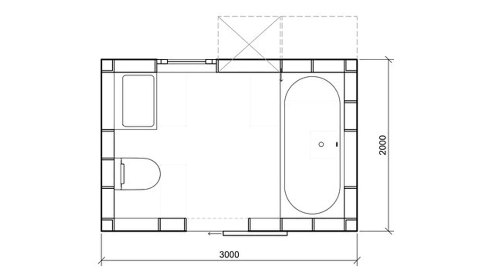 Půdorys koupelny, Nimi Attanayake Půdorys koupelny, Nimi Attanayake