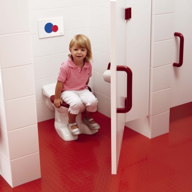 dětské WC Geberit Bambini s opěrkou pro nohy