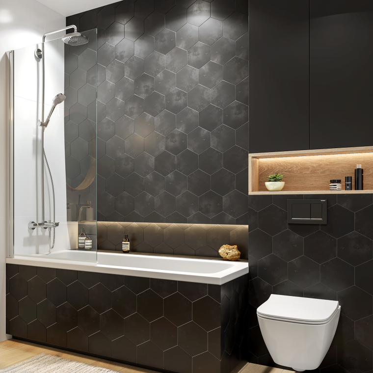 Vanová zástěna Geberit GEO