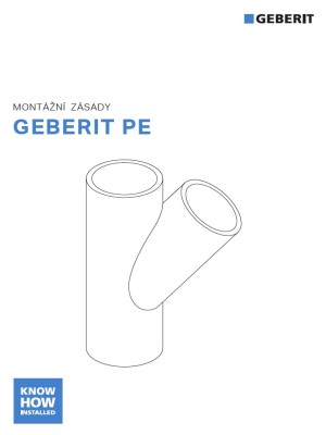 Montážní zásady Geberit PE Montážní zásady Geberit PE