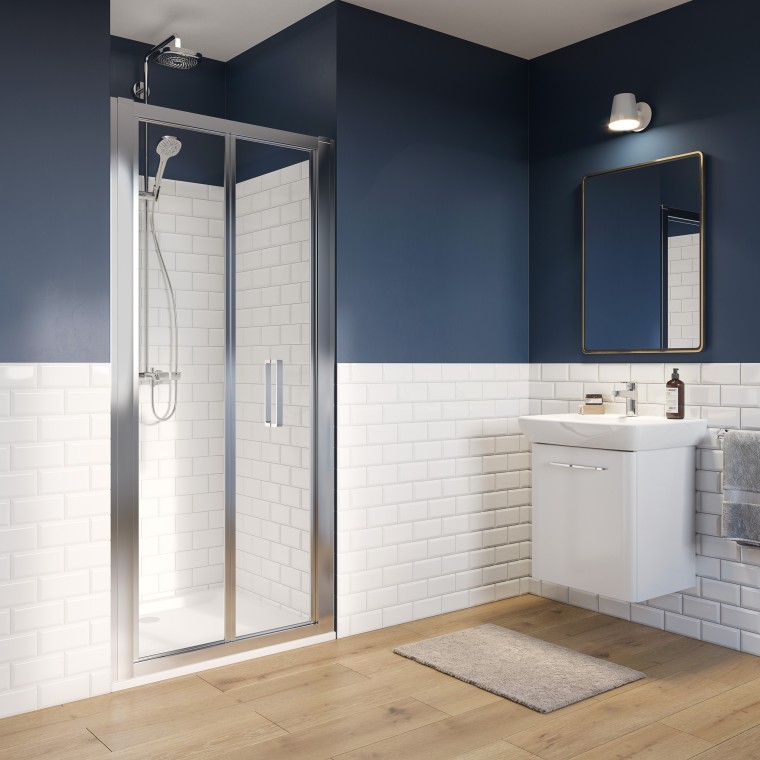 Skládací sprchové dveře Geberit