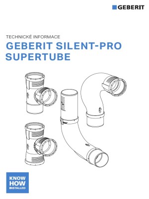Geberit Silent Pro technické informace Geberit Silent Pro technické informace