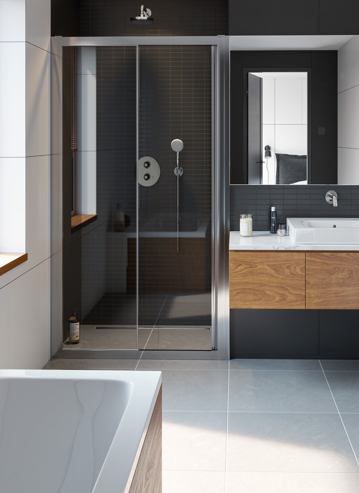 Posuvné sprchové dveře Geberit GEO