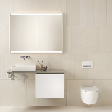 Pack Wc suspendu Geberit Daily'o 2 modèle court - Sigma01 chromé brillant :  : Bricolage