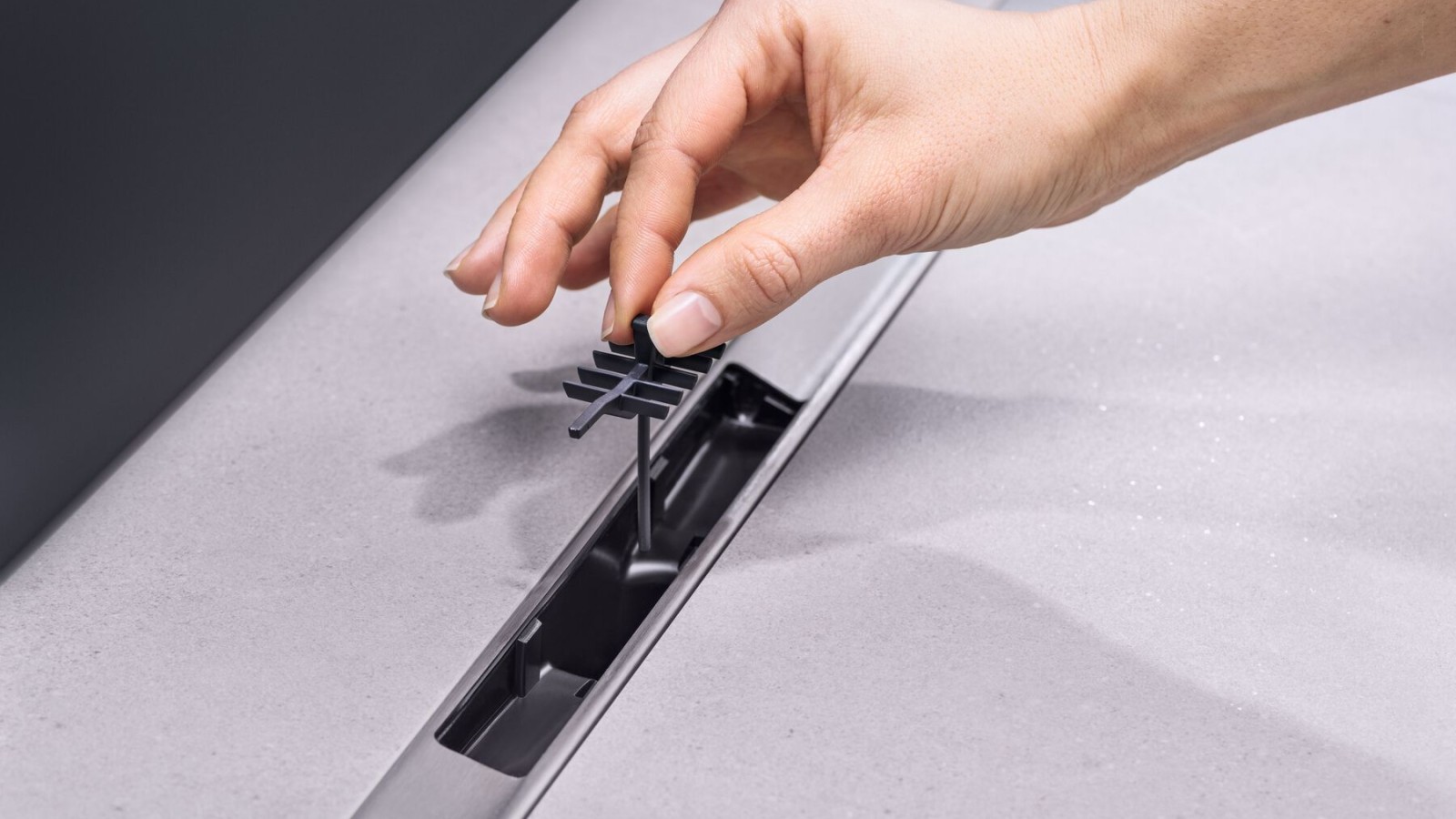 Hřebenová vložka do sprchového žlabu Geberit CleanLine50