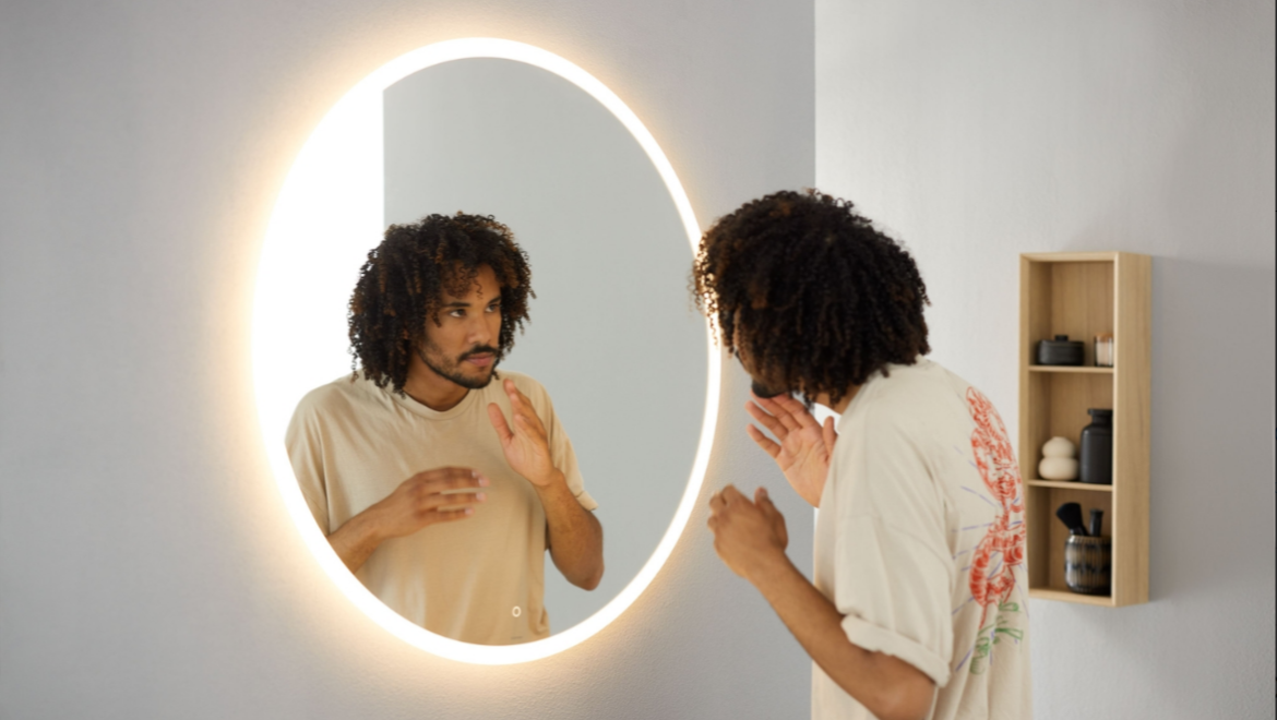 Option Round zrcadlo 90 cm (© Geberit)