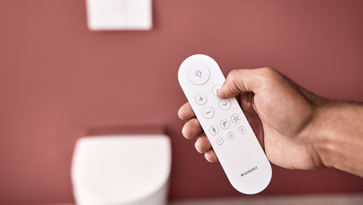 Remote control for Geberit AquaClean Mera shower toilet
