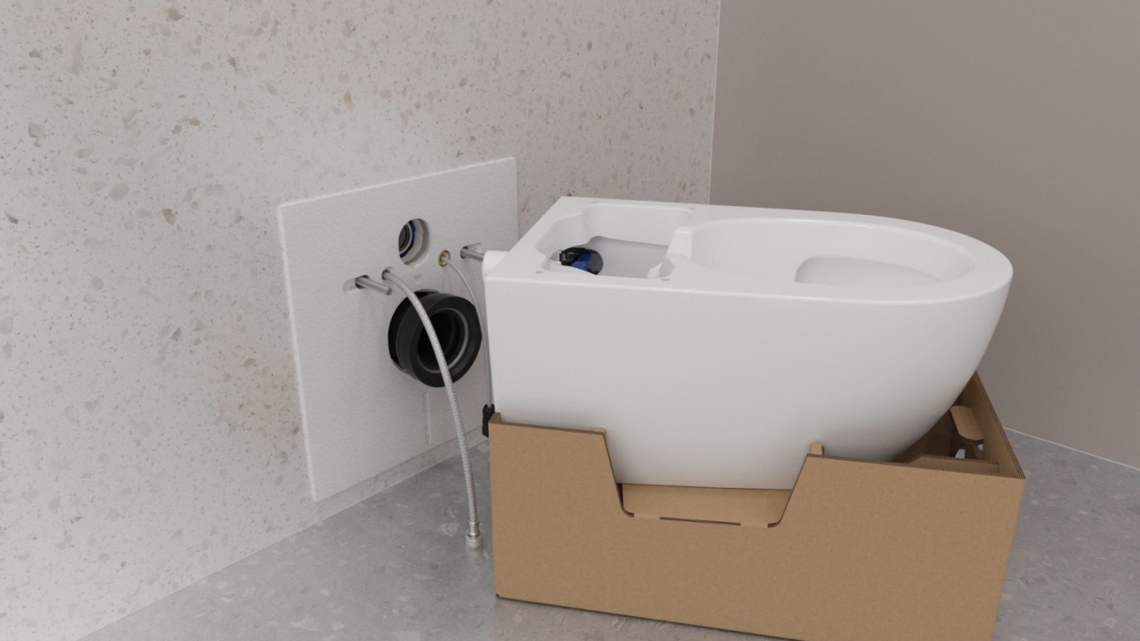 Obal jako instalační pomůcka Obal jako instalační pomůcka