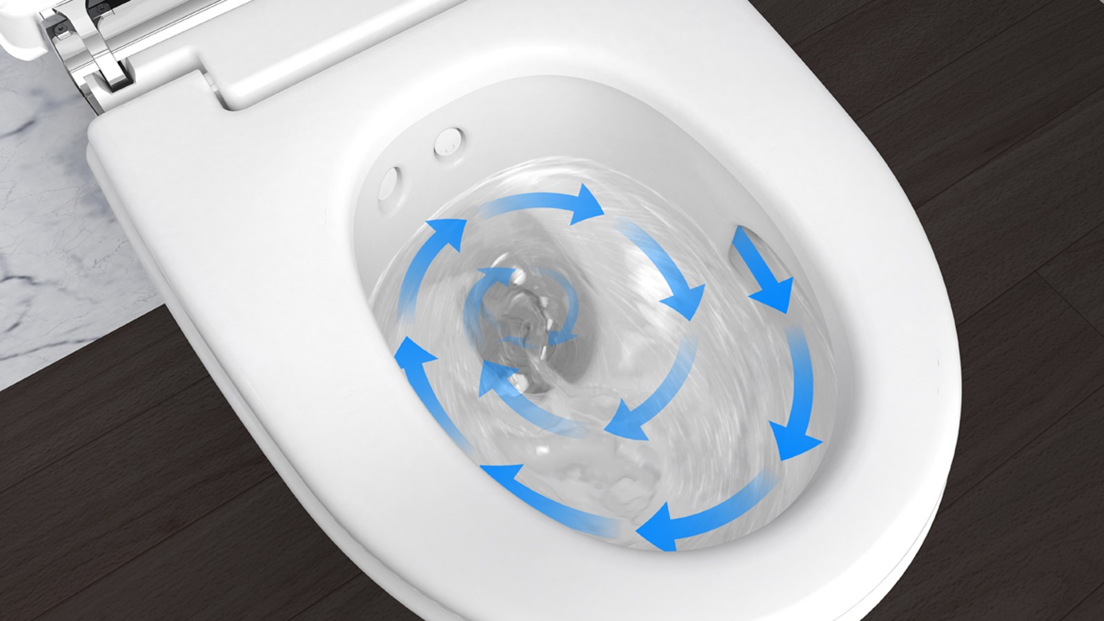 Geberit AquaClean technologie TurboFlush