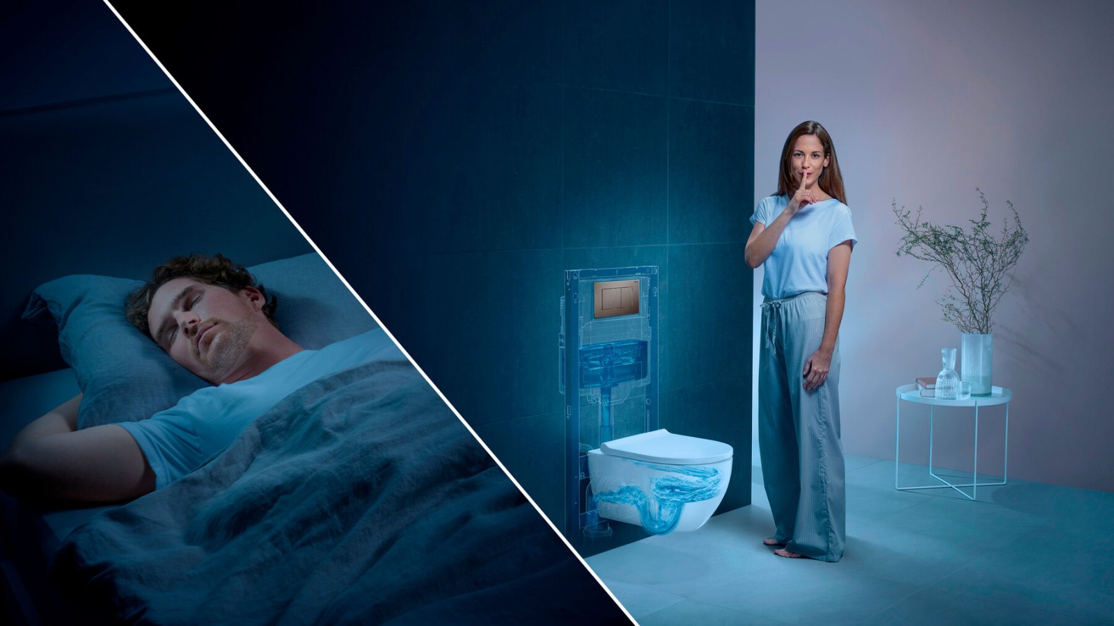 WC systém Geberit: Tiché splachování WC systém Geberit: Tiché splachování