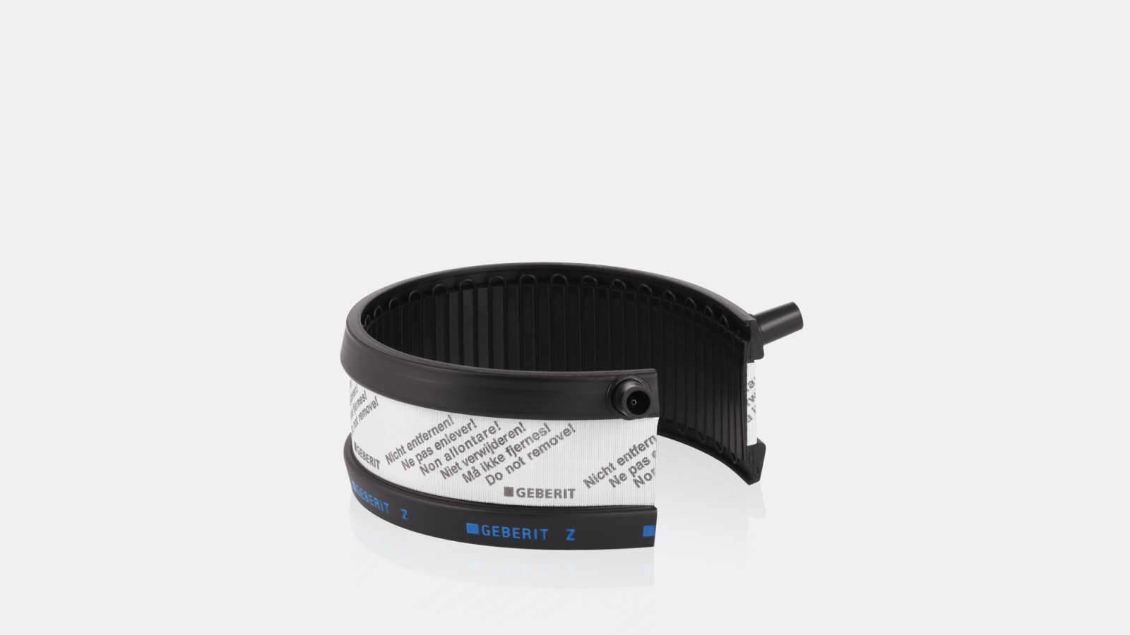 Snadná instalace kotevních bodů pomocí elektrofúzní pásky Geberit. Snadná instalace kotevních bodů pomocí elektrofúzní pásky Geberit.