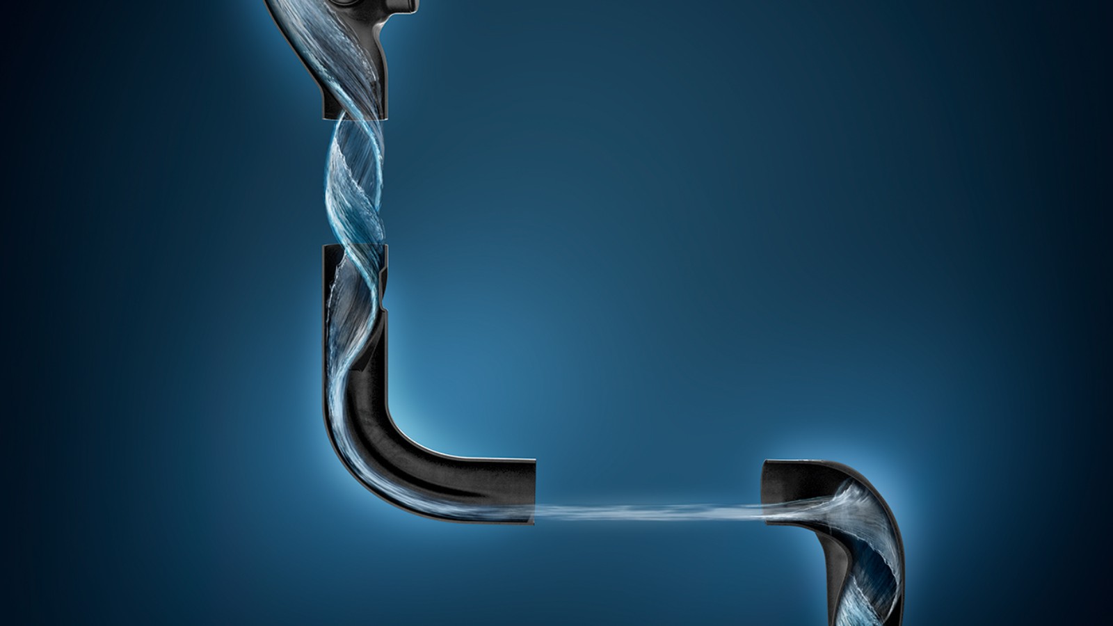 Prostorově úsporný odvodňovací systém Geberit SuperTube Prostorově úsporný odvodňovací systém Geberit SuperTube