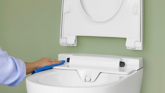 Geberit Alba with quick release Geberit Alba with quick release