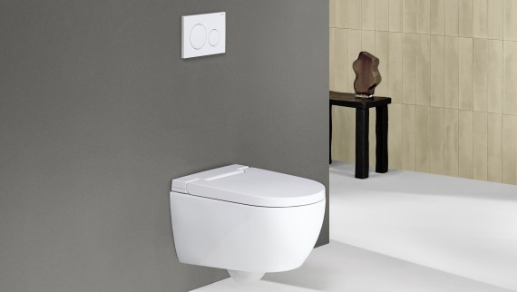 Geberit AquaClean Alba s dálkovým ovládáním Sigma20 Geberit AquaClean Alba s dálkovým ovládáním Sigma20