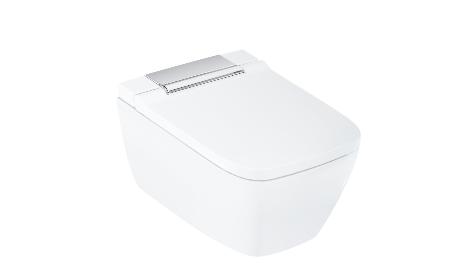 AquaClean Sela v hranatém designu s lesklým chromovaným víkem AquaClean Sela v hranatém designu s lesklým chromovaným víkem