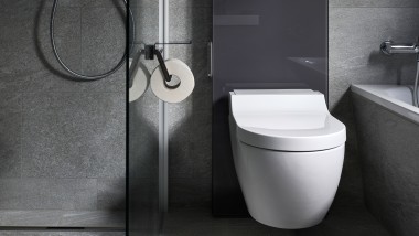 Sanitární modul Geberit Monolith se sprchovou toaletou Geberit AquaClean Tuma