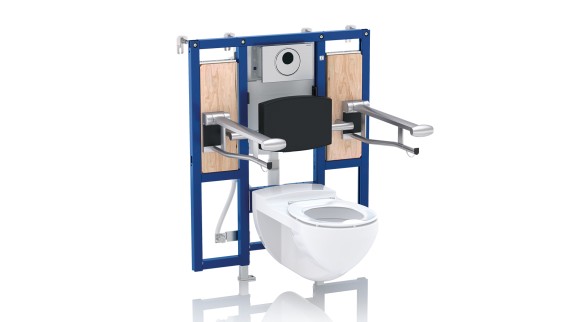 Bezbariérové WC s montážním prvkem Geberit Duofix