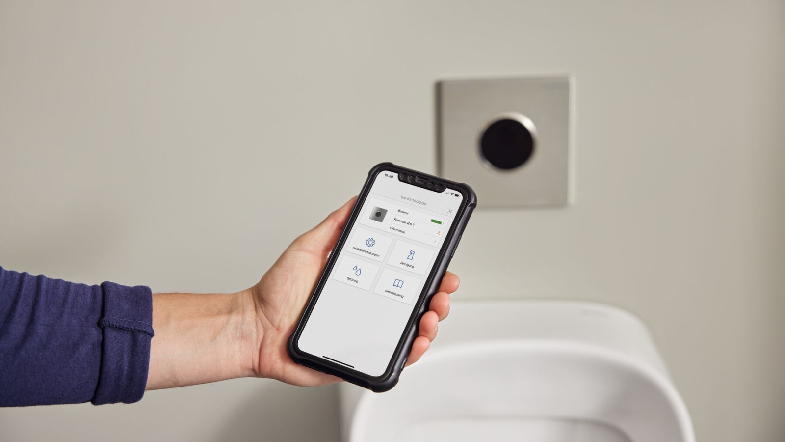 Aplikace Geberit Control