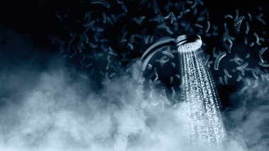 Sprchovací proudy jsou potenciálním zdrojem legionelly