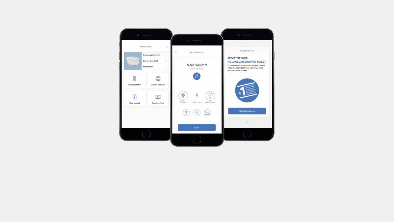 Geberit Home aplikace