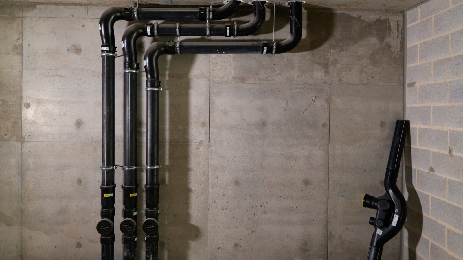 Díky odvodnění budovy pomocí systému SuperTube se výrazně zvětšil obytný prostor (© Michael Curwood & Adam Powell)