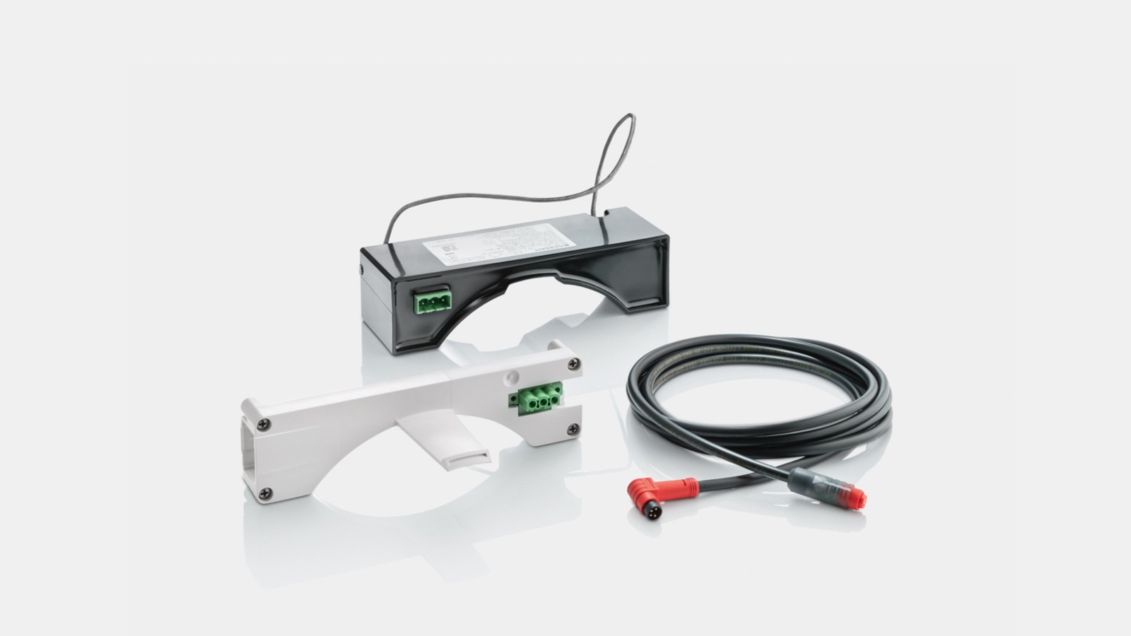 Power & Connect box připraven k montáži