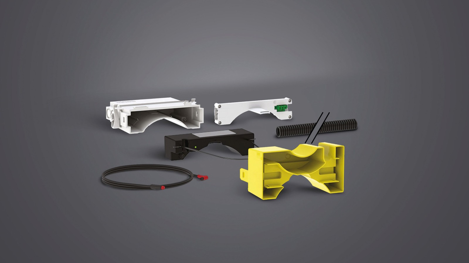 Power & Connect box instalační set