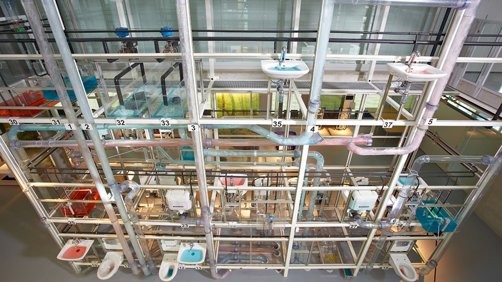 Hydraulická věž Geberit Hydraulická věž Geberit