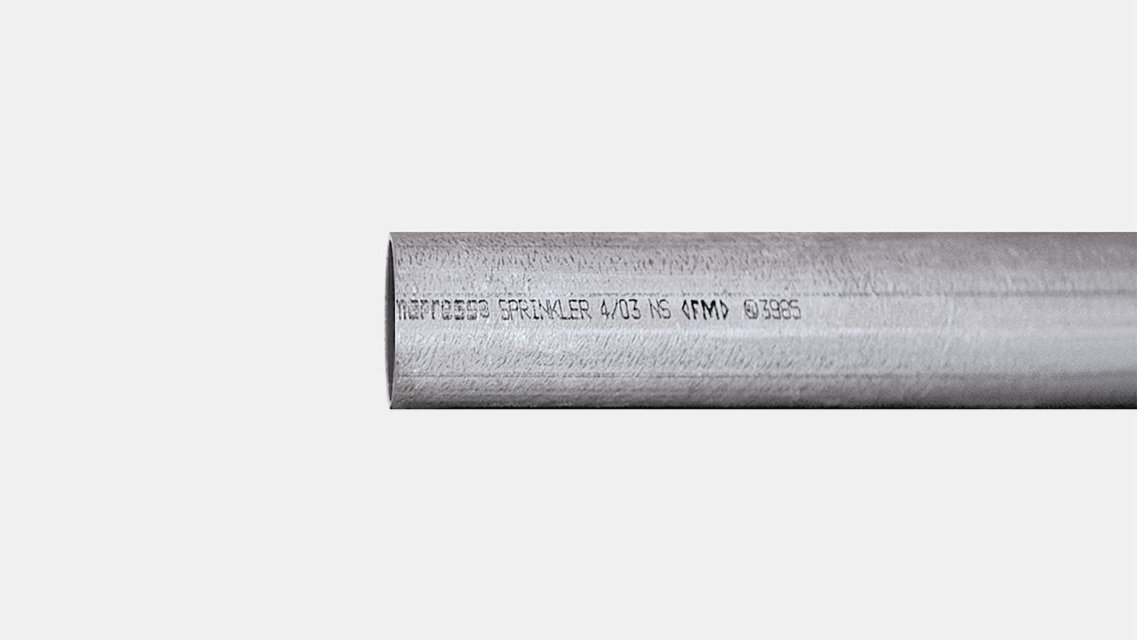 Systémová trubka Geberit Mapress z uhlíkové oceli s vnějším i vnitřním pozinkováním