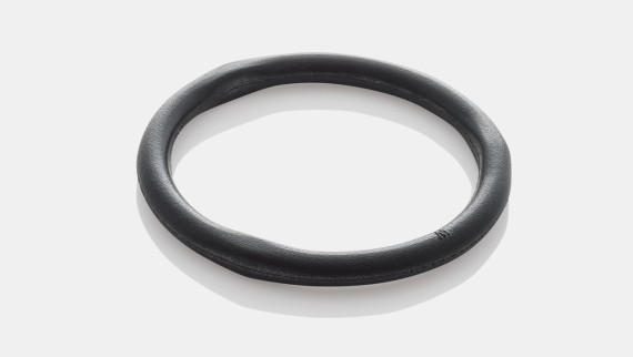 Černý těsnicí kroužek pro běžné instalace s měděnými tvarovkami
