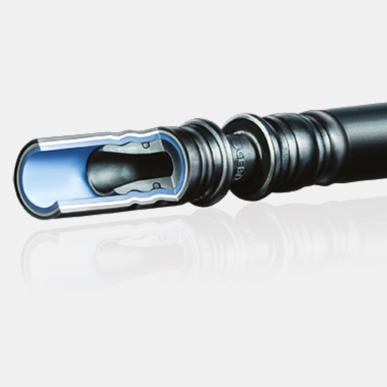 Spojení mezi tvarovkou a trubkou Geberit Mepla Spojení mezi tvarovkou a trubkou Geberit Mepla