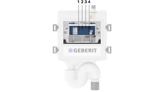 Hygienický proplach Geberit HS30 (© Geberit)