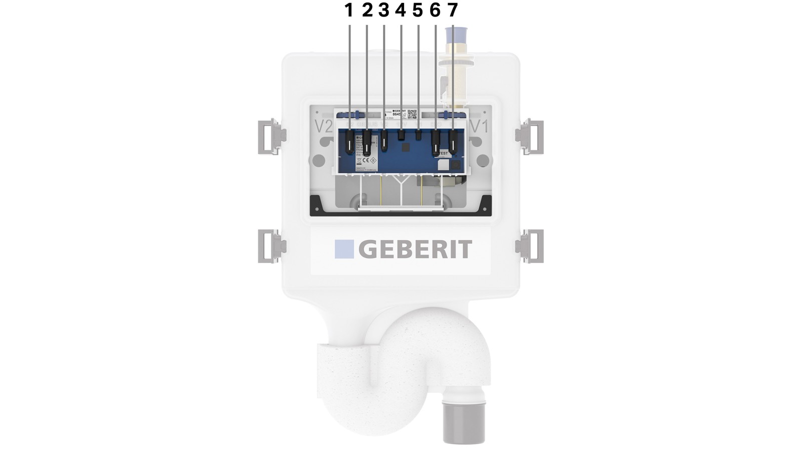 Hygienický proplach Geberit HS50 (© Geberit) Hygienický proplach Geberit HS50 (© Geberit)