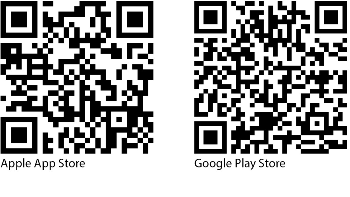 Geberit Control App QR kódy pro Apple a Android