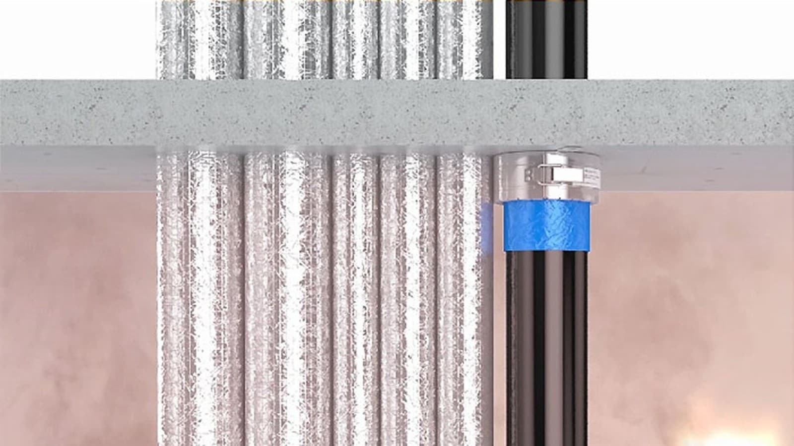 Systémy Geberit splňují relevantní právní požadavky na protipožární ochranu Systémy Geberit splňují relevantní právní požadavky na protipožární ochranu