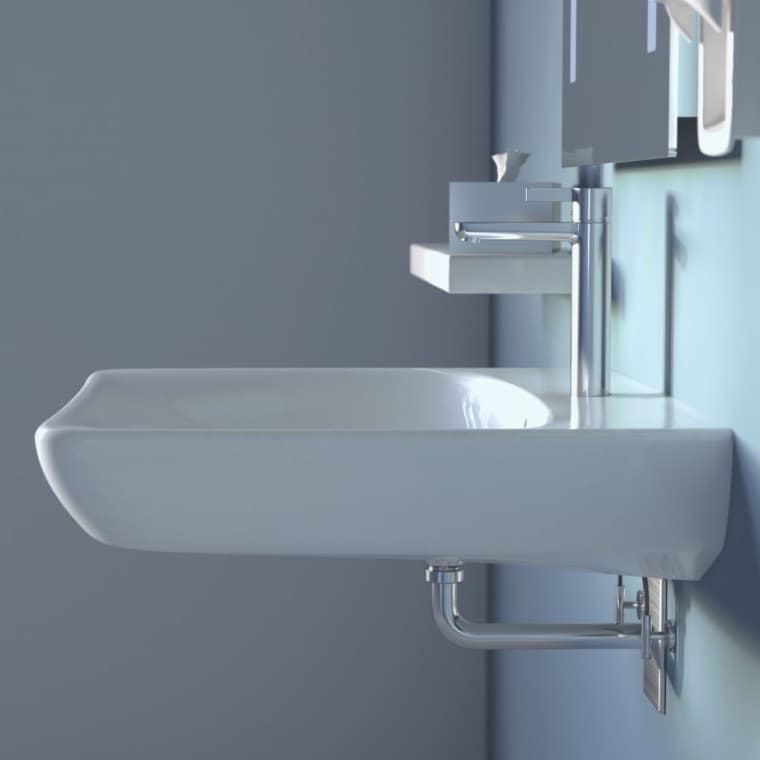 umyvadlo s dostatkem místa pro nohy Geberit Selnova Comfort umyvadlo s dostatkem místa pro nohy Geberit Selnova Comfort