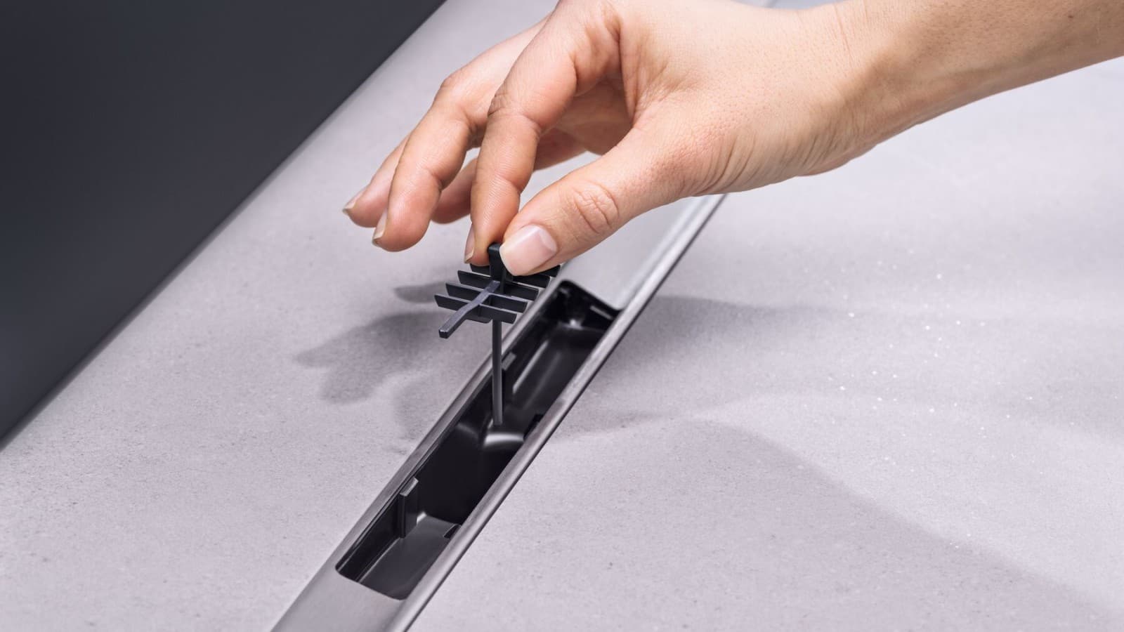 Hřebenová vložka do sprchového žlabu Geberit CleanLine50 Hřebenová vložka do sprchového žlabu Geberit CleanLine50