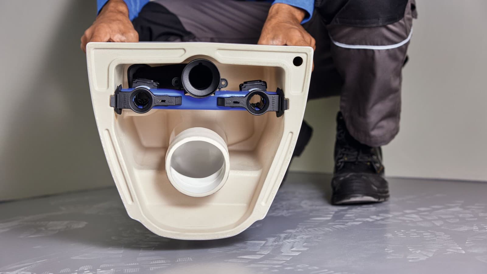 Předmontovaná montážní tyč na závěsné WC Acanto Předmontovaná montážní tyč na závěsné WC Acanto