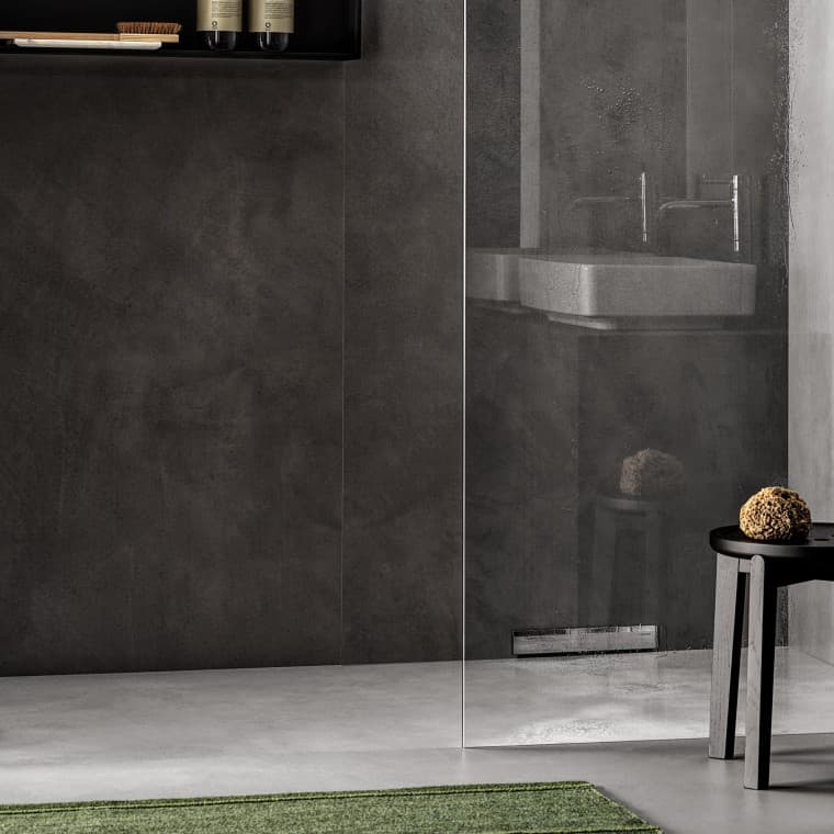 Sprcha v úrovni podlahy Sprcha v úrovni podlahy