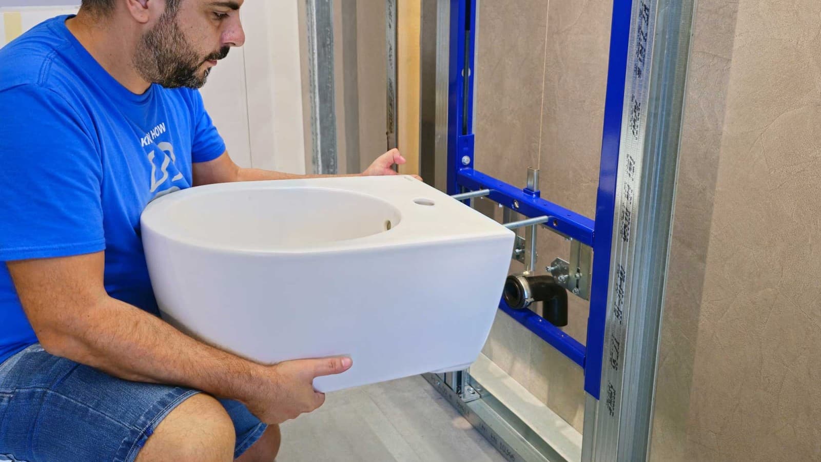 Instalace bidetu Geberit s technologií EFF3 Instalace bidetu Geberit s technologií EFF3