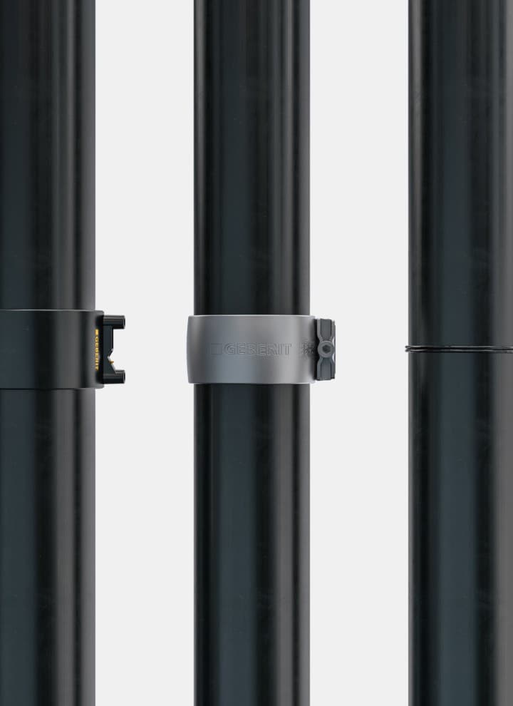 Geberit Silent-db20 lze instalovat pomocí různých připojovacích technologií. Geberit Silent-db20 lze instalovat pomocí různých připojovacích technologií.