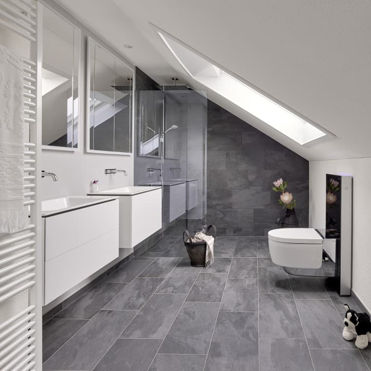 Podkroví po rekonstrukci Podkroví po rekonstrukci