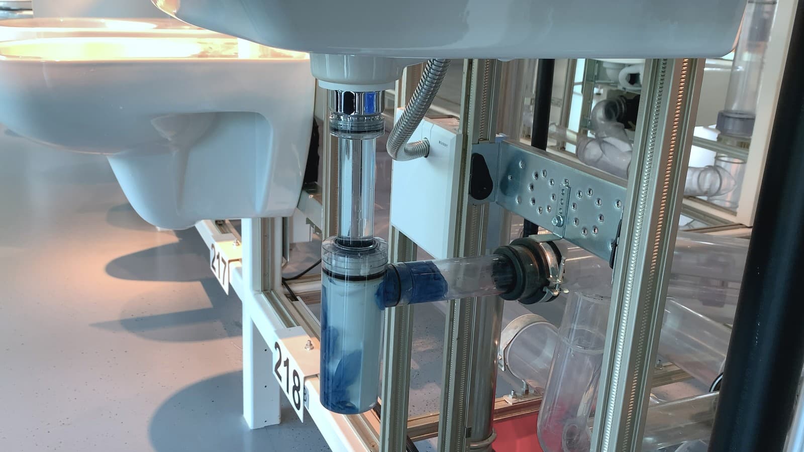 Ucpany sifon v umyvadle Ucpany sifon v umyvadle