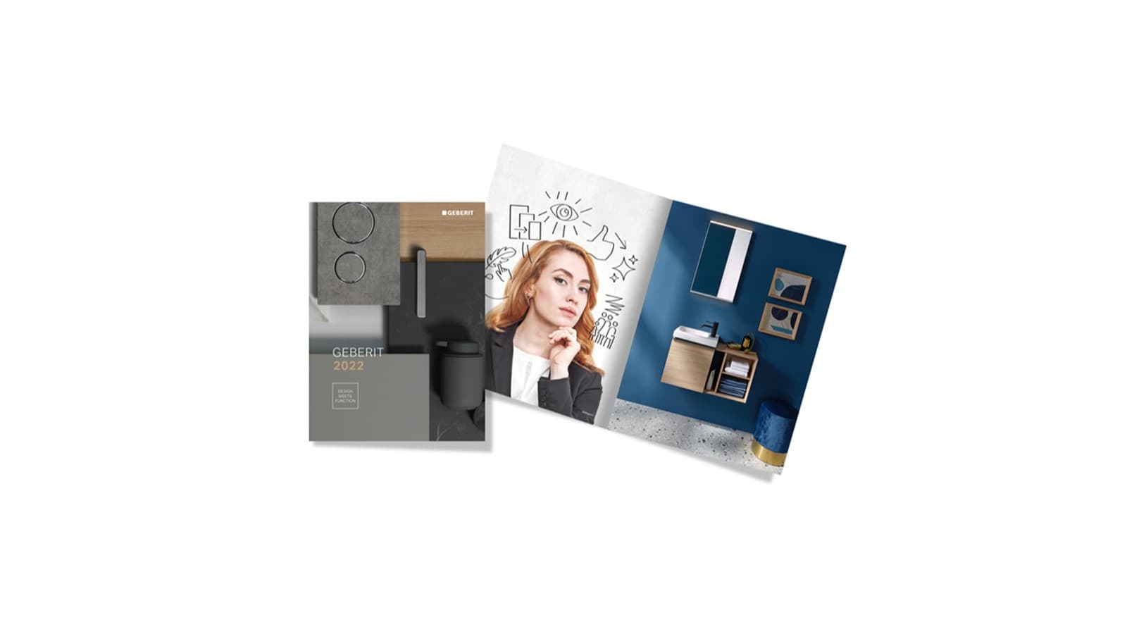 Bathroom Magazine cover and inside page Bathroom Magazine cover and inside page