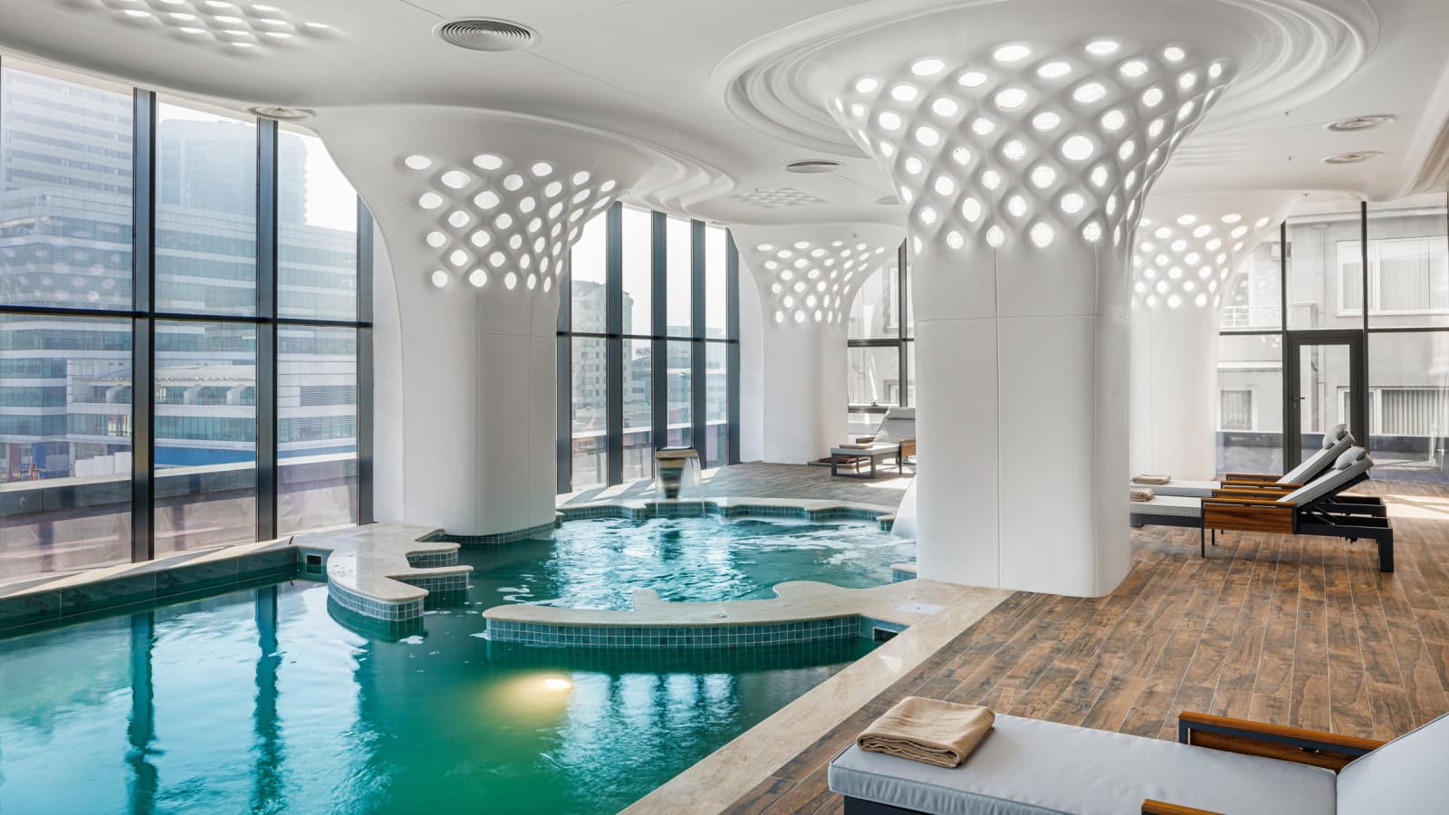 Nemocnice budoucnosti Bursa, Turecko (© Oğuzhan Kasar) Nemocnice budoucnosti Bursa, Turecko (© Oğuzhan Kasar)