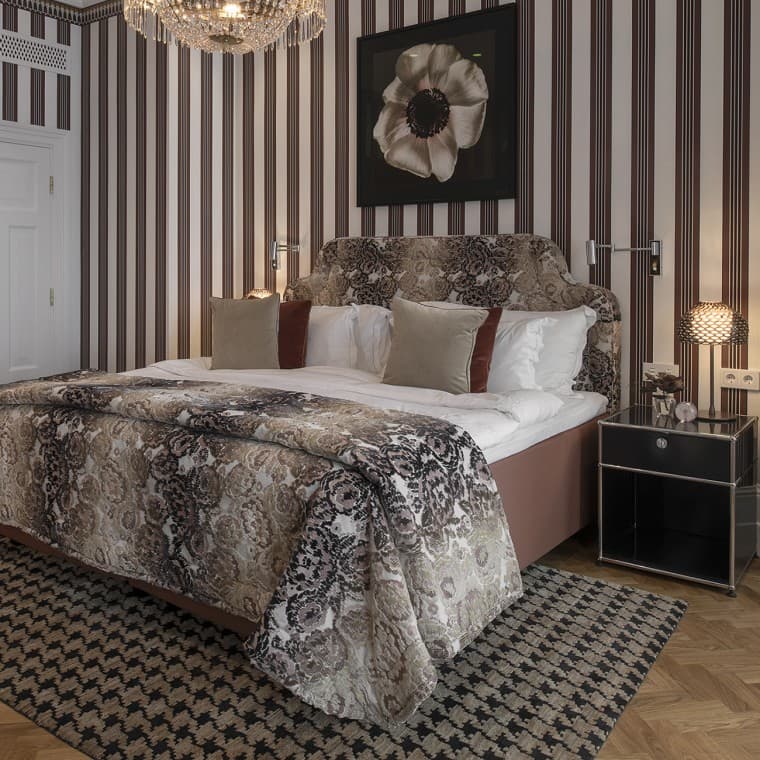 Hotelový pokoj, Grand Hôtel Stockholm (© Andy Liffner) Hotelový pokoj, Grand Hôtel Stockholm (© Andy Liffner)