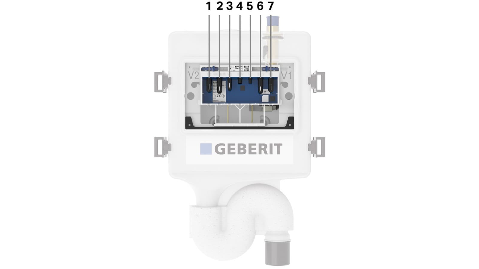 Hygienický proplach Geberit HS50 (© Geberit) Hygienický proplach Geberit HS50 (© Geberit)